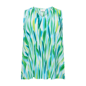 ONLY Carmakoma Bluza LISSETA  modra / zelena
