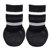 Trixie Čarape za Pse Crna Non Slip - S - M