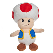 Super Mario Bros Toad plišana igracka 20cm