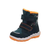 SUPERFIT Škornji ICEBIRD mornarska/jelka/oranžna