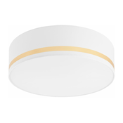 Plafonsko svetlo SIRJA STRIPE 4xE27/15W/230V precnik 45 cm belo