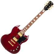 PSD Guitars DCT-150 Cherry Red Električna kitara