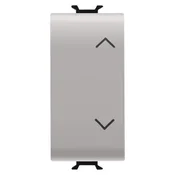 Gewiss Chorus, taster za roletne 10A, 1M, natural saten ( Gw13140 )