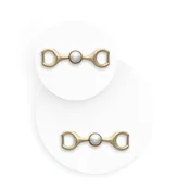 Okraski za mokasine Gold pearl