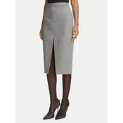 Elisabetta Franchi Ravno krilo GO-254-67E2-V320 Siva Fitted Fit