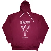 Nirvana In Utero Outline Maroon Red L Kapuco