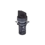 Schneider 3-pozicijsko stikalo, črno, 22 mm, 2Z, nepovratno, XB7ND33