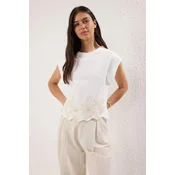 Trendyol Milla Ženska majica TWOSS25TS00209, Bela