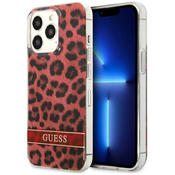 Guess GUHCP13LHSLEOR iPhone 13 Pro / 13 6,1 red hardcase Leopard (GUHCP13LHSLEOR)