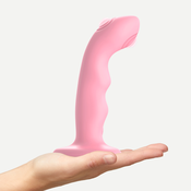 Strap-on-me M - vodootporni, pulsirajuci G-tocka vibrator (ružicasti)