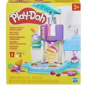 Hasbro Play-doh rainbow swirl ice cream playset ( G0028 )