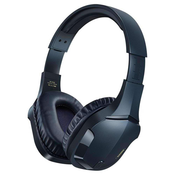 Naglavne slušalke brezvrvične BPS-351 RGB, Bluetooth 5.0, Li-Ion, Remax, modra