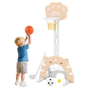 COSTWAY Otroški športni center Otroška igrača 3 v 1, (5000115718)