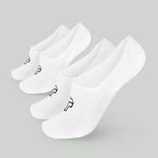GymBeam Nogavice No-Show 2Pack White XL