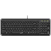 GENIUS Slimstar Q200 USB YU crna tastatura