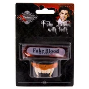 Vampirski zob z rdečo barvo