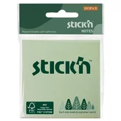 HOPAX Stick'n by Stick'n by FSC - 76 x 76 mm, 3x50 lističev, pastelna mešanica