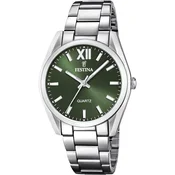 Festina Ura moška Festina F20622/4 Zelena Srebrna