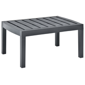 Vrtni stol antracit 78 x 55 x 38 cm plasticni