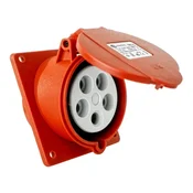 tp electric CEE VTIČNICA KOTNA MOČNOSTNA 32A 5P 400V 83X90MM INDUSTRIJSKA