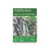 Blok Fabriano reciklirani 21x29,7 (A4) 200g 50L ljepljeni top side