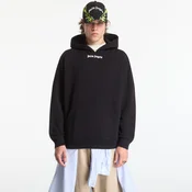 Mikina Palm Angels Classic Logo Over Hoodie Black/ Off White S
