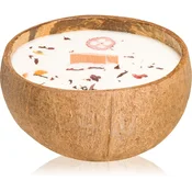 Tropicandle Christmas Spice dišeča sveča z lesenim stenjem 350 ml