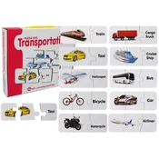 Izobraževalna sestavljanka Transportna sestavljanka 10 povezav
