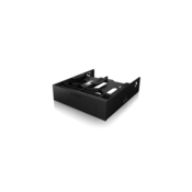 ICY BOX IB-5251 2.5/3.5 HDD/SSD enclosure Black