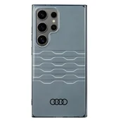 Audi OVITEK TRDA Z GEOMETRIJSKIM VZORECEM AUDI IML ZA SAMSUNG S24 ULTRA GREY, (21967466)