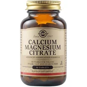 Calcium Magnesium Citrate, 50 tableta, Solgar