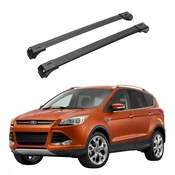 shumee Strešni nosilec za klasične letve za Ford Kuga 2012-2020 svetlo črne barve