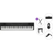 Korg Liano Premium SET Digitalni stage piano Black