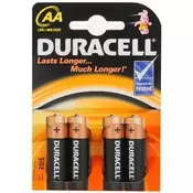 baterija DURACELL Alkalna 1,5V AA, AA-LR6,