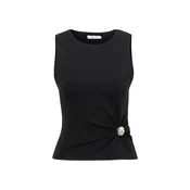 ABOUT YOU Top Caroline črna