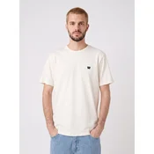 WRANGLER Majica Sign Off Tee Vintage White bela