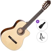 Cort AC120CE OP Standard SET 4/4 Natural Klasična kitara z elektroniko