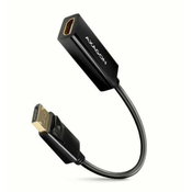 AXAGON adapter MiniDisplayPort na HDMI 1.4, 4K/30Hz, crna (RVD-HI14N)