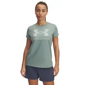 Under Armour RIVAL LOGO SS, ženska majica, zelena 1356305