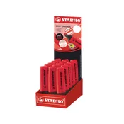 Označevalnik, stojalo, 2-5 mm, STABILO BOSS original, Stabilo rdeč, 15 kosov