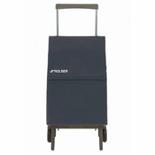 MF zložljivi nakupovalni voziček Plegamatic Original, temno siv