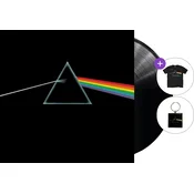 Pink Floyd Majica - Dark Side Of The Moon (Anniversary Edition) (Reissue) (Remastered) (LP) SET Black XL