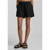 Womens Linen Shorts Black