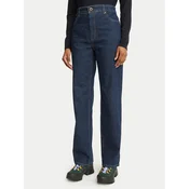 Weekend Max Mara Jeans hlače Lince 2625186012 Mornarsko modra Straight Leg