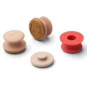 liewood® set 12 žigov iz silikona earl tuscany rose multi mix