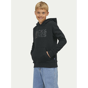 Jack&Jones Junior Jopa Corp Logo 12152841 Črna Regular Fit