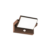 Ideal Lux -LED Zunanja stenska svetilka s senzorjem SWIPE LED/21W/230V CRI 90 IP54 rjava