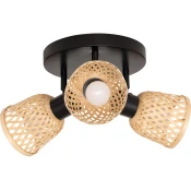 Atmosphera - Spot svetiljka LIO 3xE14/25W/230V bambus