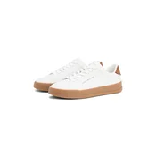 TOMMY HILFIGER Nizke superge Court konjak/bela