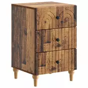 vidaXL vidaXL Nočna omarica Star les 43x 41 x 66,5 cm Inženirski les, (5000209453)